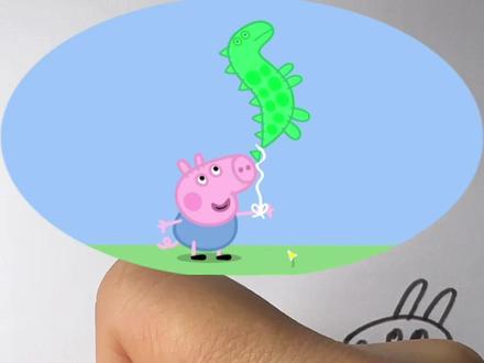 小猪佩奇动画片简笔画 #简笔画 #手绘 #绘画教程 #画画 #手绘教程