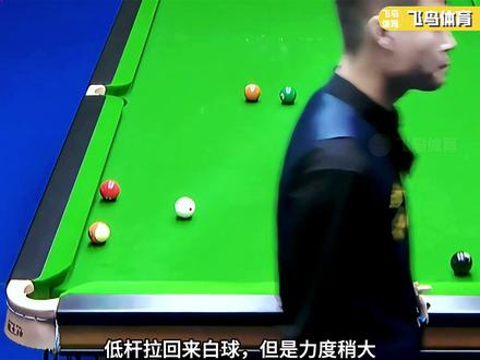 百步穿杨张堃鹏面对杨绍杰,火力全开硬核进攻,打出科幻级别清台 #台球 #中式八球 #张堃鹏