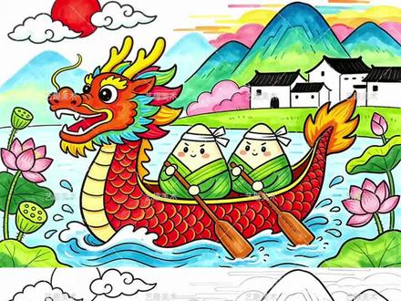 7款《端午赛龙舟》彩图+深浅线稿 🔥7款端午赛龙舟创意画|附深浅线稿超全
💛 宝子们!端午赛龙舟的少儿美术素材来啦!
7款超萌彩图+深浅双版本线稿,直接拿下整节课!
🐲 【龙舟设计超有料】
每款都把龙舟的威风感拉满,龙头、龙鳞、龙尾细节在线,搭配粽子小人、熊猫鼓手,又酷又可爱,孩子画起来超有成就感!
🎨 【配色&场景超丰富】
有国风红金喜庆款、清新荷花款、童趣圆框款…
还有粽子划船、香囊点缀、山水背景,课堂示范、涂色、线描课都能用!
✏️ 【深浅线稿太贴心】
新手友好浅线稿+细节丰富深线稿,
不管是低龄涂色、中龄线描还是大龄创意画,都能直接用!
🌿 【端午氛围拉满】
荷花、艾草、香囊、粽子元素全配齐,
边画边讲端午习俗,把传统文化融入课堂,孩子爱画还涨知识!
💡 【用法超灵活】
课件封面、课堂范画、涂色练习、主题作业都能hold住,
不用再熬夜找素材,一套搞定端午美术课!
#端午赛龙舟 #赛龙舟 #赛龙舟主题画 #端午主题画