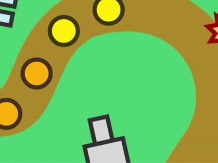 【第3集】最难的部分!炮台跟踪敌人并展开攻击 #从零开始制作塔防游戏 #Scratch编程 #游戏开发教程