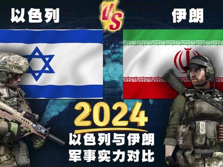 2024年, 以色列和伊朗的常规军事实力对比