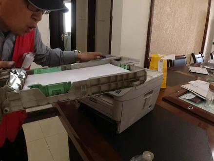 兄弟打印机,打印全白。“老司机碰到老问题”!一个齿轮搞定它。