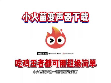 《桃子精选》你们都在找的小火苗变声器安装使用教程来了#小火苗变声器 #变声器 #变声器软件 #变声器推荐