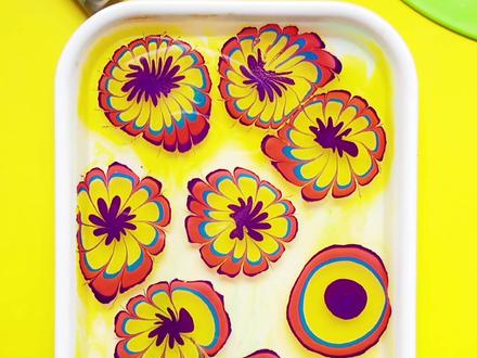 教你做水拓画蝴蝶🦋#萌知计划 #兴趣才艺 @抖音青少年 #创意美术 #水拓画 #手工 #亲子早教 #dou