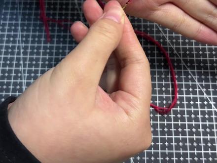 缠花基础教程#缠花 #非遗缠花 #缠花教程