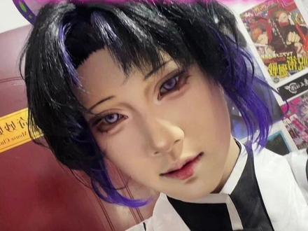 你们催了一万年的蝴蝶忍眼妆来啦 #二次元 #妆教