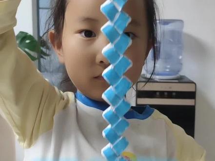 #亲子互动 #萌娃
手工折纸,申公豹的雷公鞭