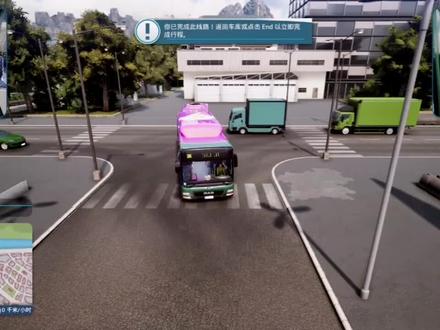 #巴士模拟巴士模拟18 铰接车倒车入库