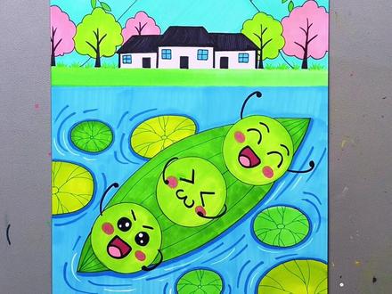 二十四节气清明就要到了,清明主题创意画安排上,简单易学。#画画我是认真的