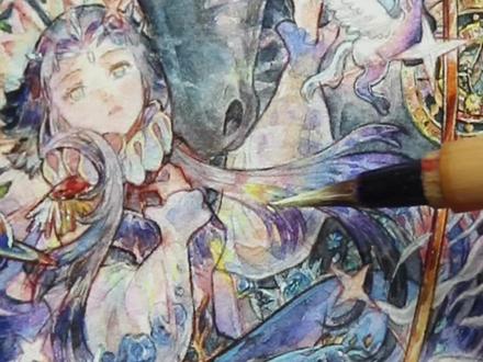 手绘卡~十二新作~天马座 🤠你猜这期主题的灵感来源