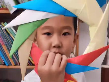 #有趣的儿童手工作品 男生最喜欢的奥特曼 一起折奥特曼天爪