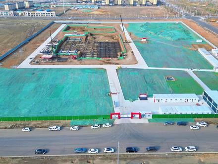 昌吉州人民医院准东分院建设火热进行中!#这里是准东