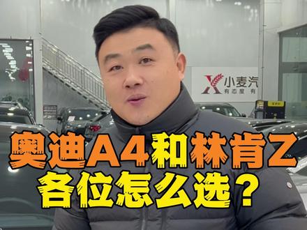 奥迪A4和林肯Z 各位怎么选? #二手车 #奥迪 #林肯 #说车聊车 #在拍一种很新的vlog