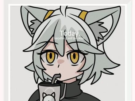 #猫耳娘 画画过程,日常画画#画画教程 #绘画手绘 。