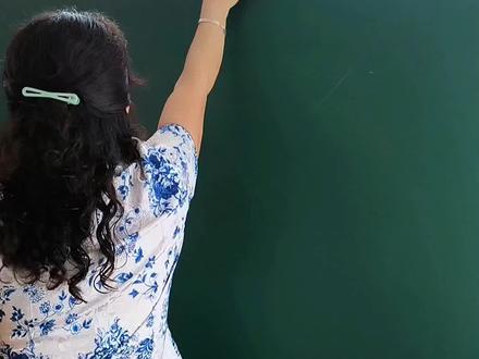 月满西楼——李清照 #粉笔画#绘画过程分享#听歌赏画#作品欣赏