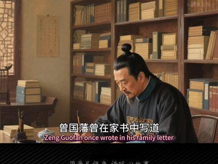 《曾国藩家书》:废掉一个人最快的方式,是让他沾上两样东西!