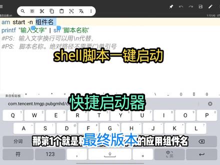 shell脚本一键启动!快捷启动器超实用 #技术分享 #mt管理器 #阿明 #内核脚本