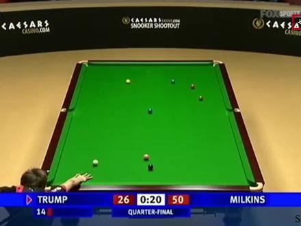 暴力美学继承人,杆杆响袋直冲灵魂,特鲁姆普封神十佳球! #斯诺克 #特鲁姆普 #台球 #杆法