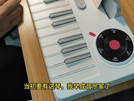 《欢乐颂》欣格儿童电子琴玩具37键跟着亮光按就会弹