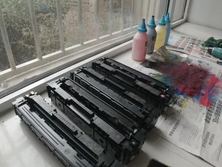 惠普281彩机加墨粉,二十分钟收入400元,还为客户省了1200元!