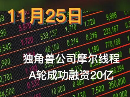 独角兽摩尔线程:成立仅一年成功融资三轮,A轮融资20亿,并宣布首颗国产全功能GPU研制成功#创投#gpu #芯片 #摩尔线程
