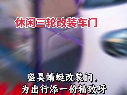 专业改装休闲三轮车门