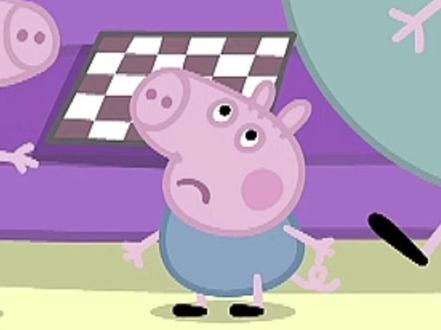 小猪佩奇中的乔治居然患有中度听障 #小猪佩奇 #佩奇 #语言 #听障 #语言发育迟缓