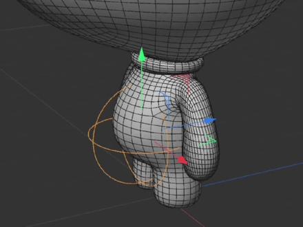 c4D球化效果器使用 制作肚子鼓起效果#c4d #c4d教程 #三维建模 #设计分享 #干货分享