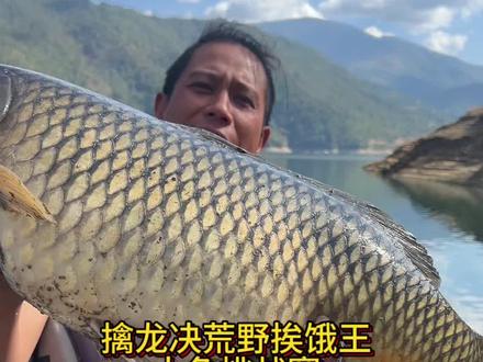 擒龙决荒野挨饿王大鱼挑战赛 荒野钓鱼求生第21天连上三条巨物,他们拿什么跟我拼,再努努力就能绝地翻盘#荒野求生#钓鱼#老坛甜薯 #威拓森线组#擒龙诀荒野挨饿王大鱼挑战赛