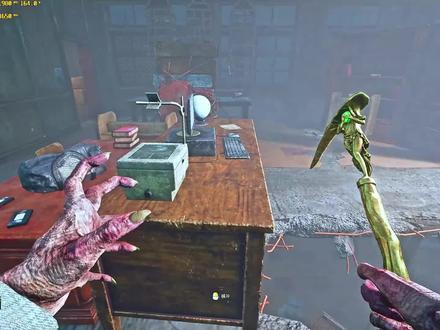 枯萎者飞行模式,按空格跳跃#浪漫世界 #dbd #枯萎者 #秀操作