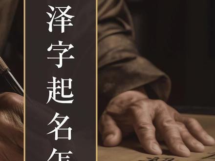 用泽字起名怎么样?好不好? #传统文化 #民俗文化#名字 #所愿皆所得 #起名改名