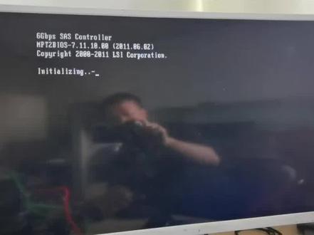 戴尔阵列卡H810设置方法如何建Raid5 raid6(视频一)