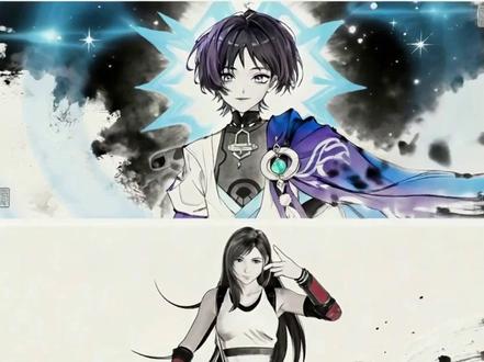 这世界上有三个我水墨画教程来了 还可以用”咔嚓:世界上有三个我“的口令直接生成呢#世界上有三个我 #这个世界有三个我制作教程 #剪映图片设计 #水墨画 #剪映