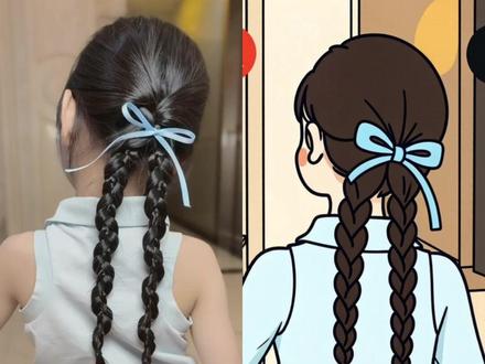 纹理感双波浪辫|可亲子同款
#编发教程 #编发 #手残党也能学会的发型 #儿童编发 #dou小助手推广