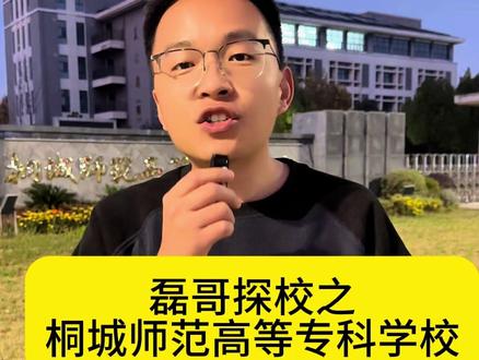 桐城师范高等专科学校单招录取分数 #单招 #安徽单招 #安徽单招磊哥 #单招院校 #桐城师范高等专科学校