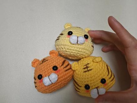 介个是真简单 小老虎钩针编织视频教程 麻麻爱编织