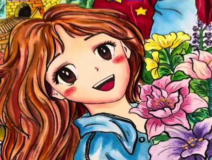 眼里有光,心中有爱主题画,已参赛🈲抄袭 心向繁花,逐光而行🌷
以花为梦,不负韶华
#代画#接稿#向阳生长主题画 #爱国主题画#阳光下成长绘画