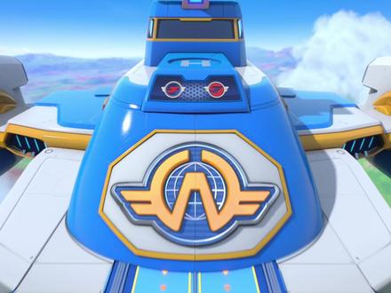 一飞冲天!超级飞侠机库墙 我爱你 #超级飞侠机库墙 #儿童玩具