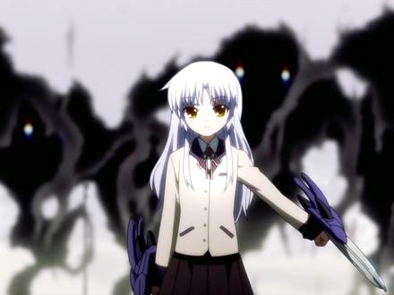 震惊队友亿整年😂 #angelbeats #立华奏 @DOU+小助手