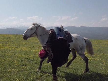 自驾新疆,来到中国与哈萨克斯坦的边境,正好赶上“裕民百日山花节”,被眼前的美景和风俗震撼了。#裕民山花节