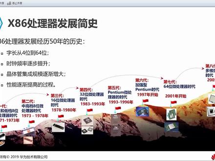 X86和ARM处理器发展简史及优势对比