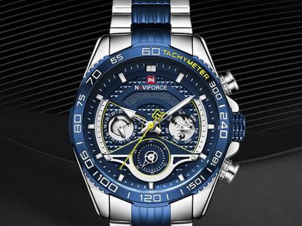 潮流和型酷之间,风格在腕间自如切换!#手表 #naviforce领翔 #潮流