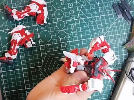 送自己一件圣诞礼物#花海高达制作教程