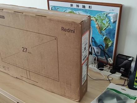 显示器开箱#红米G27Q 2025#笔记本外接显示器