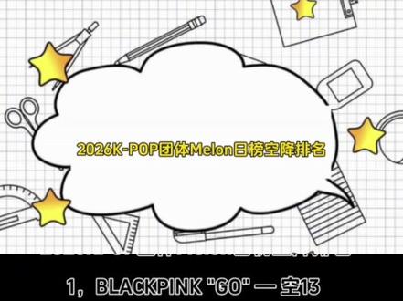 2026K-POP团体Melon日榜空降排名#blackpink #ive#exo #hearts2hearts
