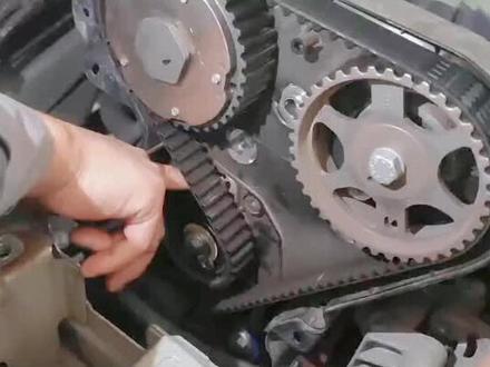 某电商连锁店更换正时皮带,没有正确调整正时涨紧器导致有异响,即使更换了正时皮带,皮带寿命大大降低,随时都有断裂风险,对行车安全带来隐患。