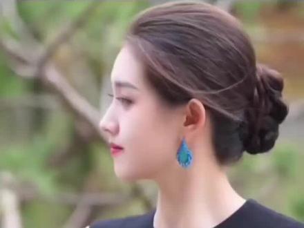 春天最好看的五种发型学会了自己扎#发簪盘发教程