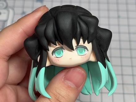 时透:理发老师理的发型不满意怎么办?在线等#鬼灭之刃 #时透无一郎 #粘土