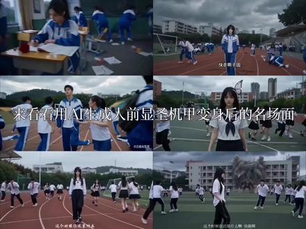 盘点用Al生成人前显圣机甲变身后的名场面,让我们看看哪个更帅更燃 #人前显圣 #英雄梦 #帅气瞬间 #剪映