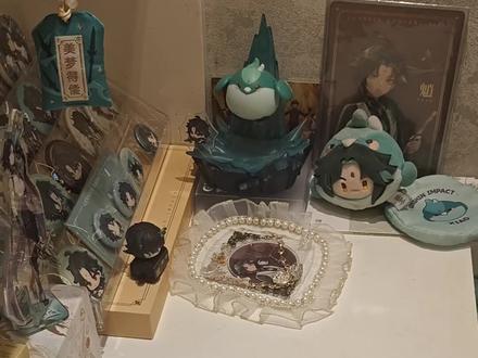 等了3个月的痛包终于到了 好爽#开箱#痛包#原神#魈